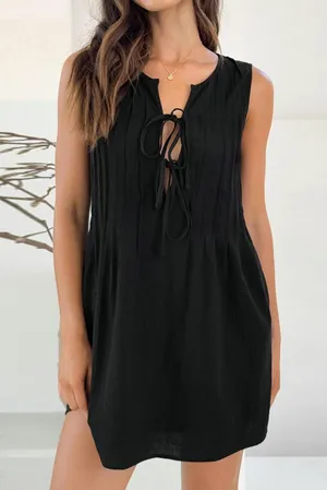 Black Mini Dress Size M thumbnail 1
