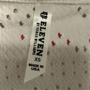 Eleven by Venus Williams‎ Women's XS White Polo Shirt Lightweight Breathable thumbnail 8