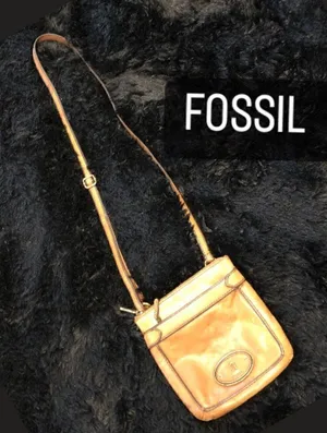 FOSSIL leather purse crossbody bag thumbnail 1