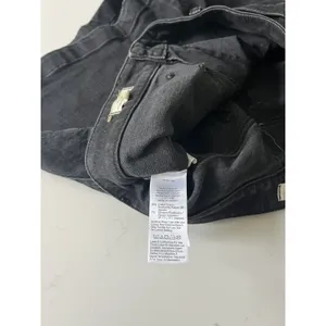 Madewell Curvy The High-Rise Sailor Short Women’s Size 31 Black Denim thumbnail 6