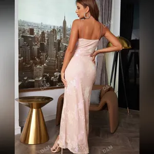 D & M Sequin Cami Dress Pink thumbnail 2