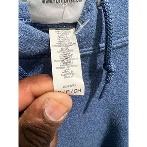 Vintage Ron Jon Surf Shop Small Hoodie Blue Life in the Slow Lane Beach thumbnail 10