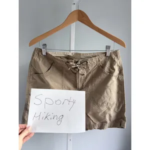 Columbia Womens Khaki Hiking Shorts Drawstring Outdoor Sz 8 thumbnail 12