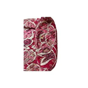 LuLaRoe Womens Vera Bradley Red Paisley Rosie Posey Crossbody Purse thumbnail 3
