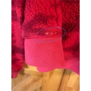 OFFLINE by Aerie Women’s Red Fleece Sherpa Jacket READ Size Medium (5728) thumbnail 7