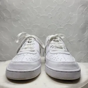 Nike Court Vision Low Next Nature x United Sneakers Womens 11 White Tan Leather thumbnail 8