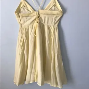 ✨ Women's Yellow Lace-up Skater Dress✨ thumbnail 5