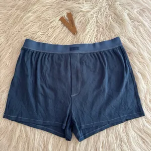 Skims Cotton Rib Loose Boxer Harbor Size Large thumbnail 2