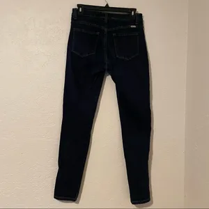 Kancan Women's Mid Rise Skinny Jeans‎ Size 7/27 Dark Blue KC7085HRG thumbnail 2