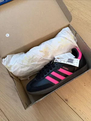 Adidas Samba OG core black / lucid pink / gum thumbnail 9