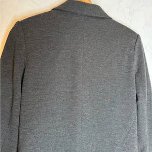 Anthropologie gray stretch blazer jacket thumbnail 3