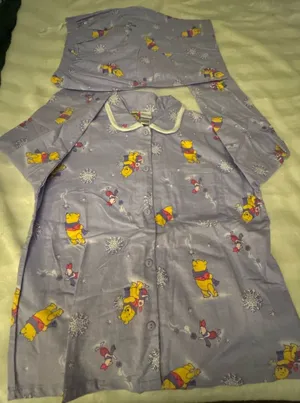 Winnie the Pooh and piglet 2pc pj set vintage Disney Size M. NWOT thumbnail 1