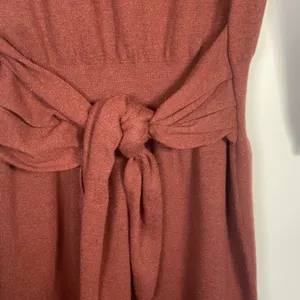 ANTHROPOLOGIE Womens L Redwood Off Shoulder Mini Dress Dolman Sleeve Tie Waist‎ thumbnail 6