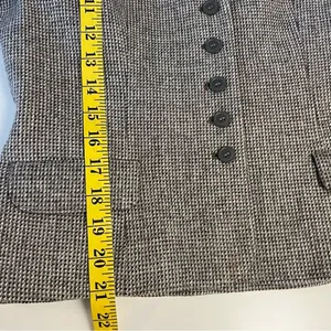Vintage Peabody House Wool Blend Tweed Blazer Size S Equestrian Academia Preppy thumbnail 8