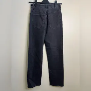 Madewell Black High-Rise‎ Straight Jeans thumbnail 3