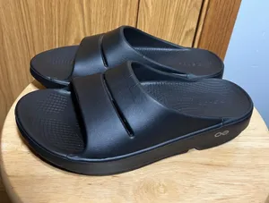 OOFOS Men's Black Slide Sandals Size undefined thumbnail 1