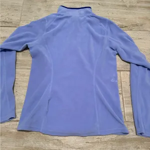 Periwinkle North Face Fleece 1/4 Zip Pullover Size S thumbnail 4