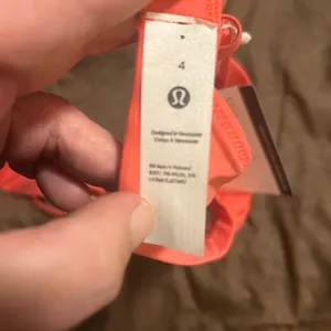 Lululemon wundermost T strap triangle Bralette thumbnail 4