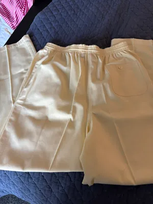 Hasting & Smith Size 12 Yellow Elastic Tie Waist Pants thumbnail 9