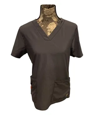 CARHARTT Force Modern Fit Gray Scrub Top size medium thumbnail 1