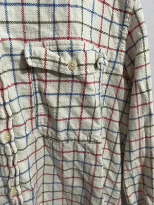 ZARA Plaid Country Cotton Long Sleeve Shirt thumbnail 5