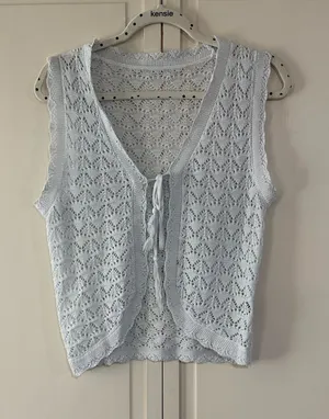 SHEIN white lace blouse thumbnail 1
