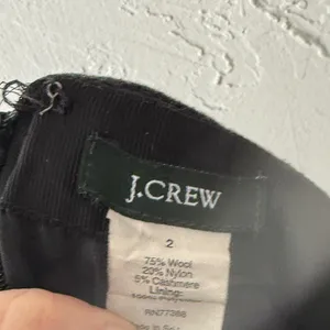 J. Crew‎ Charcoal Gray Wool Blend A-Line Mini Skirt Size 2 Academia Twee Preppy thumbnail 6