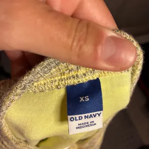 Old Navy Marled Yellow Grey Ribbed Racerback Maxi Dress with Shelf Bra XS thumbnail 5