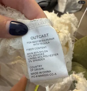 Outcast Clothing Cheryl Playsuit Off White thumbnail 7