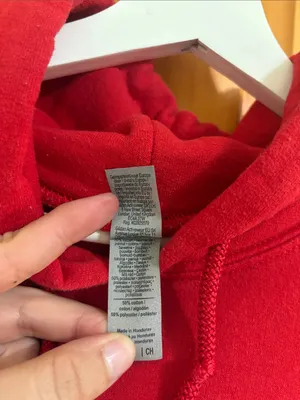 Costa Rica Pura Vida Size Small Red Hooded Sweatshirt thumbnail 5