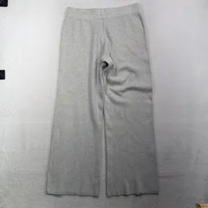 Cyrus Size L Lounge Pants Wide Leg Ribbed Knit Heather Gray C852416TJ Relaxed thumbnail 11