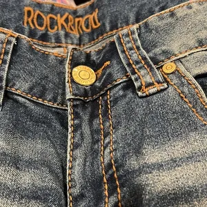 Rock&Roll denim‎ new with tags 26/30 juniors mid rise bootcut jeans thumbnail 3