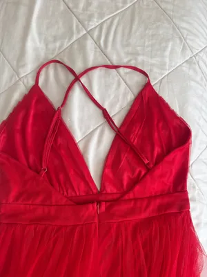 Red dress Size L thumbnail 4