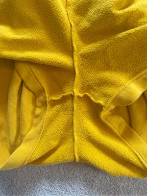 Nike Sportswear Club Fleece Mustard‎ Yellow Shorts Women’s M thumbnail 8