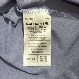 NWT Carhartt Loose Fit Heavyweight Blue Short Sleeve‎ Tee Casual Cotton size M thumbnail 8