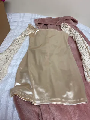 Satin Lucy And The Sky Dress thumbnail 1