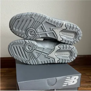 NIB New Balance 550 Mono Grey Shoes women's 8.5 Unisex Men's 7 thumbnail 4