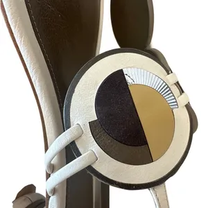 Tory Burch Marquetry Disk Sandal Cream Toasted Sesame‎ 9.5 thumbnail 11