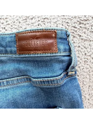 Hollister Women’s Ultra High-Rise Super Skinny Distressed Jeans 11R 30x28 thumbnail 6