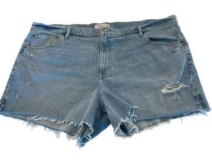 Abercrombie & Fitch The 4” Mom Short High Rise‎ in 36/ 22 thumbnail 1