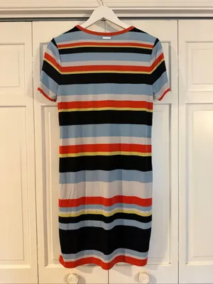 Michael Michael Kors striped crewneck tshirt dress M thumbnail 5