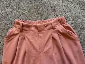 Halara Pink / Salmon Colored Work Pants thumbnail 2