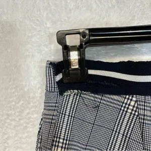 Zara Gray & White Striped High Rise Cropped Pants Size‎ S thumbnail 10