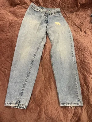 Levi's Light Wash Relaxed Straight Jeans - Blue thumbnail 3