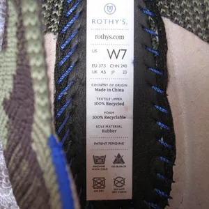 Rothy's The Point Olive Limited Edition Camo Flats Loafers thumbnail 10