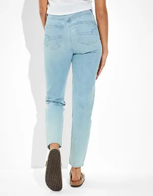 American Eagle x The Jeans Redesign Mom Jean in Washed Blue Size 14 thumbnail 3