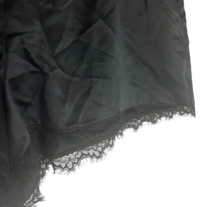 5/$25 INC international Concepts Women's XXL Satin Lace‎ Trim Shorts Black thumbnail 3