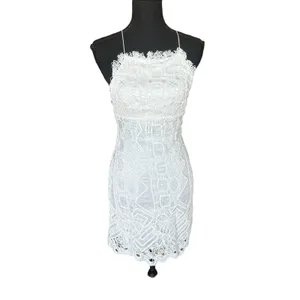 House of Harlow 1960 White Lace Mini Slip Dress XS Romantic Designer $248 NEW thumbnail 5
