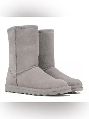 BearPaw Women's Gray Suede Mid-Calf Boots Size 10 thumbnail 6