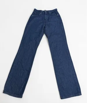 Levis High Slim‎ Straight Jeans Dark Wash Denim Blue High Rise 25 thumbnail 1